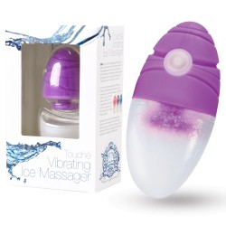 MASAJEADOR TOUCHÉ VIBRATING ICE MASSAGER MORADO