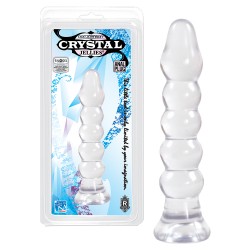 PLUG ANAL CRYSTAL JELLIES 6'' TRANSPARENTE