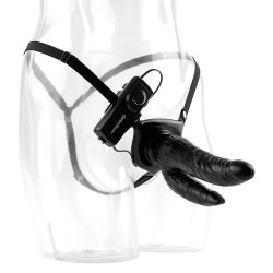 STRAP-ON VIBRATING DUAL PENETRATOR