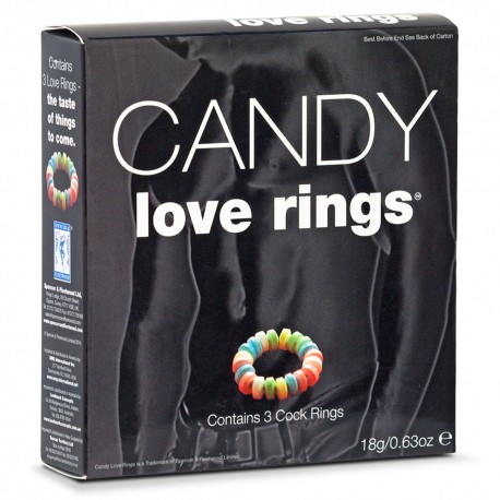 3 ANILLOS PARA EL PENE CANDY LOVE RINGS