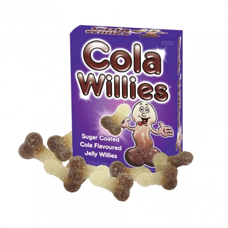 GOMAS EM FORMA DE P&Eacute;NIS COLA WILLIES