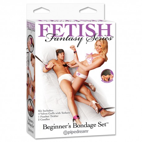 KIT BEGINNERS BONDAGE SET FETISH FANTASY SERIES