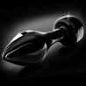 ICICLES GLASS BUTTPLUG BLACK