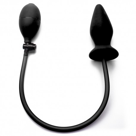 PLUG ANAL INSUFL&Aacute;VEL DE SILICONE OUCH! PRETO