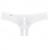 OBSESSIVE ALABASTRA CROTCHLESS THONG WHITE