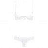 CONJUNTO ALABASTRA CROTCHLESS OBSESSIVE BLANCO