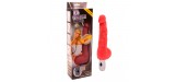 PULSE MASTER REALISTIC VIBRATOR RED