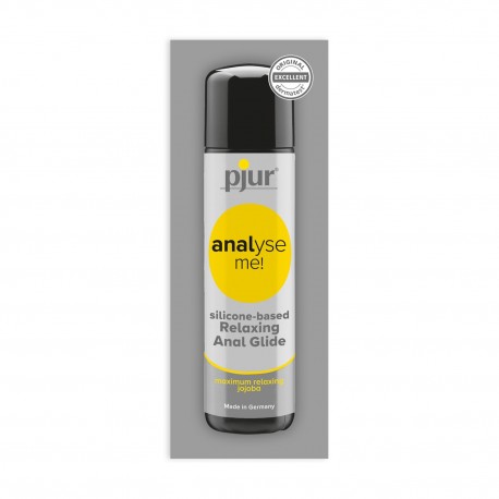 LUBRIFICANTE &Agrave; BASE DE SILICONE PJUR ANALYSE ME! RELAXING ANAL GLIDE 1,5ML