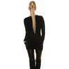 LONG PULLOVER BLACK VALENTINA