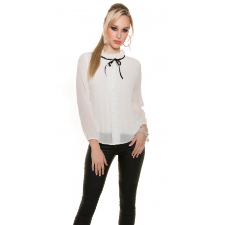 BLOUSE BLANC BRUNA 
