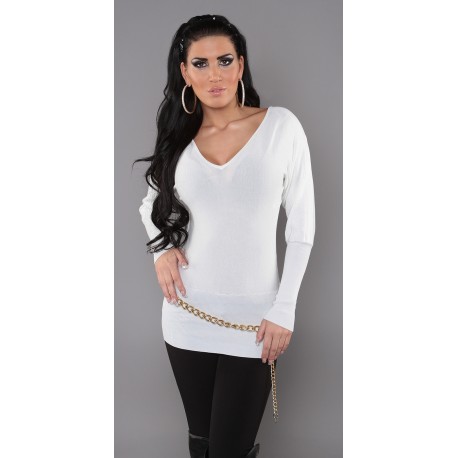 SWEATER WHITE RAFAELA
