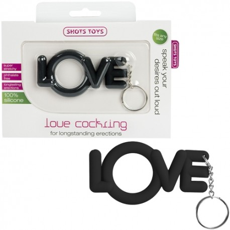 ANILLO PARA EL PENE LOVE NEGRO