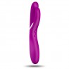 VIBROMASSEUR DOUBLE RECHARGEABLE E5 OVO FUCHSIA