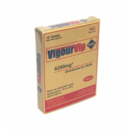 VIGOUR VIP 6200 mg 10 UN