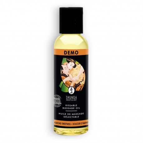 &Oacute;LEO DE MASSAGEM BEIJ&Aacute;VEL SHUNGA ORGANICA AM&Ecirc;NDOA DOCE 60ML
