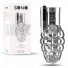 SONO N&ordm;22 REUSABLE STROKER WITH VIBRATING BULLET TRANSPARENT