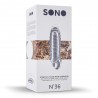 SONO N&ordm;36 PENIS SLEEVE WITH EXTENSION TRANSPARENT
