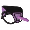 STRAP-ON OUCH! DELUXE SILICONE 25,5CM ROXO