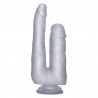 PENE DOBLE REALISTA REALROCK 9&rdquo; TRANSPARENTE