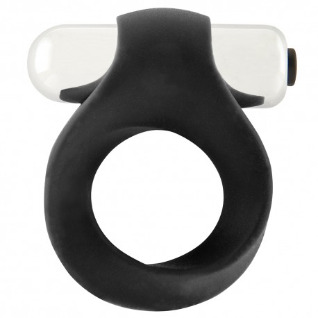 INFINITY SINGLE VIBRATING COCKRING BLACK