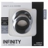 2 ANILLOS PARA EL PENE INFINITY THIN L & XL COCKRING NEGRO