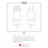 OBSESSIVE FRIVOLLA CHEMISE AND THONG