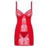 OBSESSIVE HEARTINA CHEMISE AND THONG