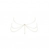 THE MAGNIFIQUE COLLECTION BODY CHAIN 8 BIJOUX INDISCRETS GOLDEN
