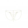 THE MAGNIFIQUE COLLECTION BODY CHAIN CULOTTE BIJOUX INDISCRETS GOLDEN