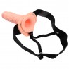 STRAP-ON OCO COM TEST&Iacute;CULOS REAL RAPTURE AIR FEELING 8" BRANCO