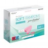 CAIXA COM 50 TAMP&Otilde;ES SOFT-TAMPONS MINI