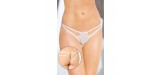 TANGA BLANCO G-STRING 2454