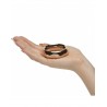 ANEL METAL DOURADO I WANT YOU STEEL LOVE RING
