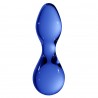 CHRYSTALINO SEED GLASS PLUG BLUE