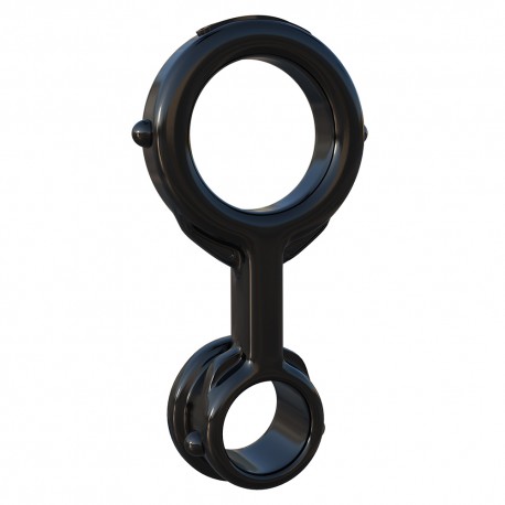 ANEL PARA O P&Eacute;NIS E TEST&Iacute;CULOS FANTASY C-RINGZ IRONMAN DUO-RING