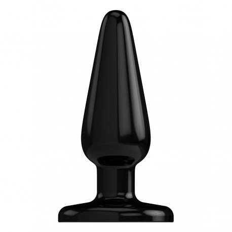 PLUG ANAL EN GOMA PLUG & PLAY 3&rdquo; NEGRO