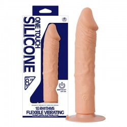 VIBRADOR COM VENTOSA SILICONE ONE TOUCH