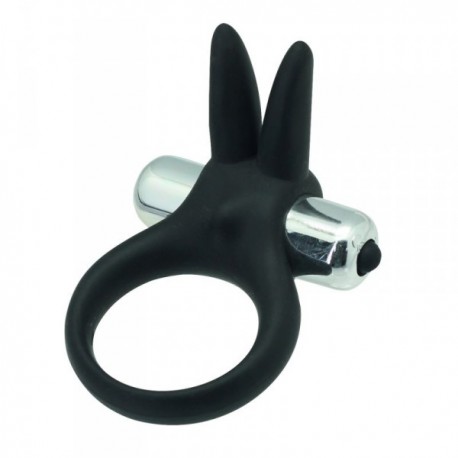 ANILLO PARA EL PENE CON VIBRACI&Oacute;N STRECHY RING TIMELESS NEGRO