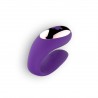 VIBRADOR RECARREG&Aacute;VEL COM COMANDO PARA CASAL ROXO TOYZ4LOVERS