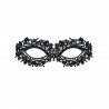 OBSESSIVE A710 LACE MASK BLACK