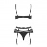 CONJUNTO HEARTINA OBSESSIVE NEGRO