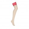 OBSESSIVE 853-STO STOCKINGS RED