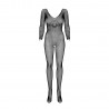 OBSESSIVE N120 BODYSTOCKING BLACK