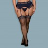 OBSESSIVE DRIMERA STOCKINGS TAILLE QUEEN BLUE