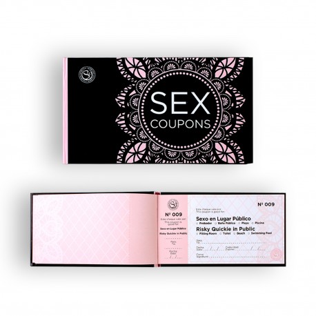 SEX COUPONS EN ESPA&Ntilde;OL Y INGL&Eacute;S SECRET PLAY