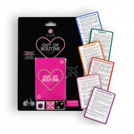 JOGO OUT OF ROUTINE EM INGL&Ecirc;S E ESPANHOL SECRET PLAY