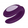 VIBRADOR DOUBLE JOY CON APP SATISFYER MORADO