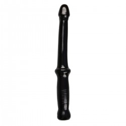 DILDO COM CABO ANAL PUSH PRETO