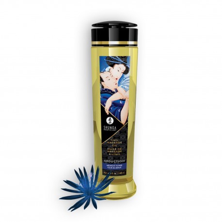 &Oacute;LEO DE MASSAGEM SHUNGA SEDUCTION MIDNIGHT FLOWER 240ML
