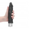 REALISTIC VIBRATING DILDO 8" REALROCK BLACK